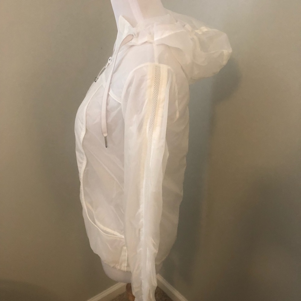 Clear Translucent Lululemon Lightweight Nylon Coat - image 3